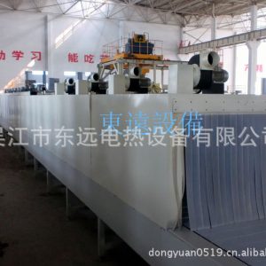 工業烤箱_砂芯通道式表干爐汽車零部件隧道烘箱流水線烘干線(143)